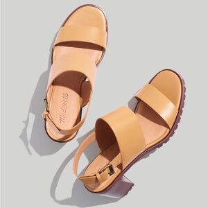 Madewell Kiera Lugsole Sandal Heel